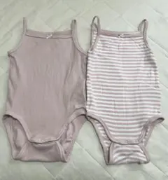 H&M 肌着ロンパース 2枚セット　80cm