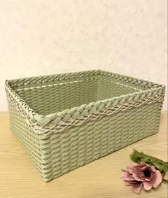 えみ様用クラフトバンドで作ったバスケットかご専用ページ