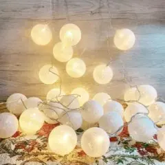 LED コットンボール ライト 10個×3セット