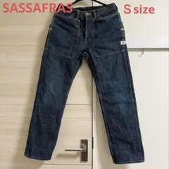 SASSAFRAS ササフラス フォールリーフパンツ Ｓサイズ デニムのサムネイル