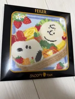 新品未開封　feiler スヌーピー　キャラ弁　ハンカチ　コラボ　限定のサムネイル