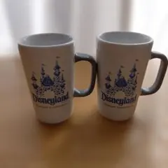 ​希少　ディズニーランド 60周年限定 スタバ デミタスマグ（ペア）