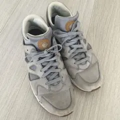 Nike Air Huarache 27.5スエードスニーカー グレー