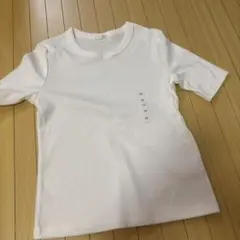 半袖 クルーネックTシャツ ホワイト Mのサムネイル