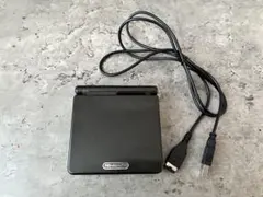 【動作確認済】ゲームボーイアドバンスSP 本体 ブラック USB充電ケーブル付