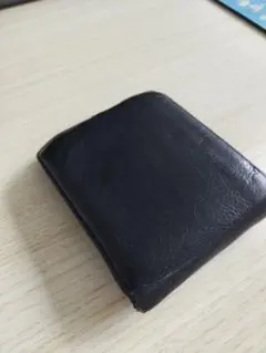 dR AMSTERDAM 三つ折り財布 ブラック レザー