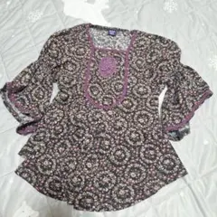 アナスイミニ　七分丈　カットソー　130cm