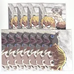 鬼滅の刃　全集中展　幕間画　ポストカード　我妻善逸　嘴平伊之助
