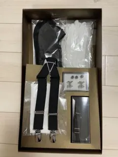 【小物新品未使用】アクアグラツィエ 新郎小物 プレミアムシャツセット