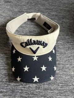 Callaway キャロウェイ　星柄 サンバイザー