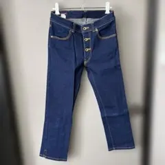 ROSE BUD ボタンフライ 本革パッチ クロップド 平成レトロ ボヘミアンのサムネイル