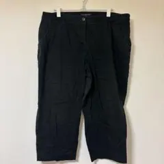 COUNTERPARTS 【16W】ブラック カジュアルパンツ