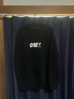 OBEY パーカー ブラック