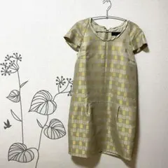 新品【UNTITLED】柄ワンピース