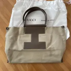 IACUCCI ベージュ トートバッグ M