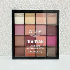 大容量❣️QIAOYAN 16色 アイシャドウパレット アイシャドウ 高発色