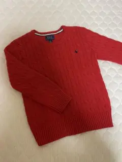 POLO RALPH LAUREN 定番ケーブルニット　130