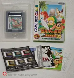 ゲームボーイカラー本体 クリア ゼルダの伝説夢をみる島DX - メルカリ