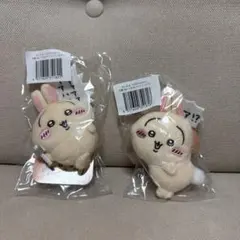 ちいかわ　うさぎだらけくじ　E賞　ぬいぐるみバッジ