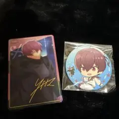 アイナナ ŹOOĻ 狗丸トウマ カード 缶バッジ セット∗*゜