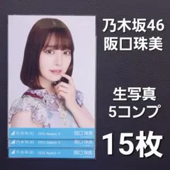 乃木坂46 阪口珠美 生写真5コンプ15枚