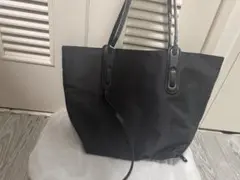 ブラックナイロンビジネスバッグ 通勤鞄