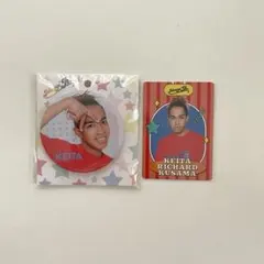 草間リチャード敬太 プロフィールカード 缶バッジ Aぇ! group