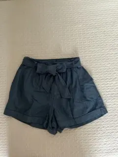 earth music&ecology デニム　ショートパンツ　リボン付きのサムネイル