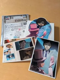 名探偵コナンメモリアルカットSEGA J賞 プロマイド & ステッカーセット