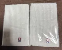 未使用　今治　半タオル　白　2枚