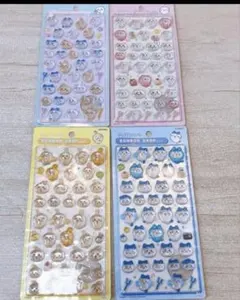 ボンボンドロップ動物シールセット 4シート