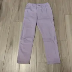 アプレレクール　パープル　ストレートパンツ