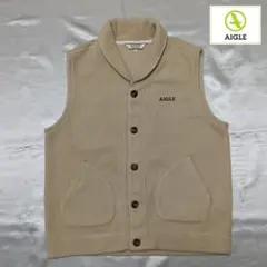 【AIGLE】エーグルのボア生地ベスト（Mサイズ）