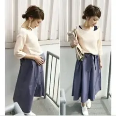 Milk tea 授乳服 マタニティ きれいめ ワンピース