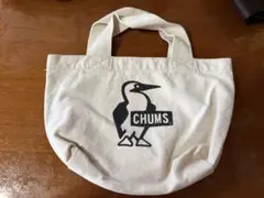 CHUMS キャンバス トートバッグ ホワイト