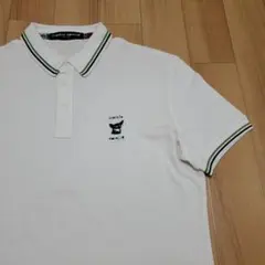 美品 Frankie Morello フランキーモレロ ワンポイント ポロシャツ