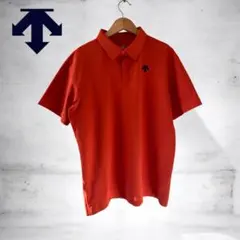 DESCENTE ALLTERRAIN オリエリ ポロシャツ レッド L 日本製のサムネイル