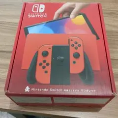 美品　Nintendo Switch 有機ELモデル マリオレッド