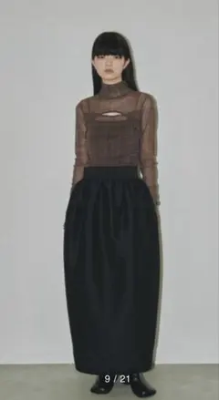 【新品タグ付き】TODAYFUL ハイウエスト バルーンスカート