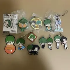 黒子のバスケ　緑間真太郎　ラバーストラップ　キーホルダー　ラバスト