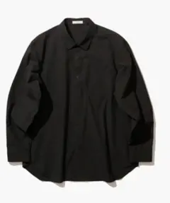 ATON SUVIN BROAD STANDARD SHIRT Black 4のサムネイル