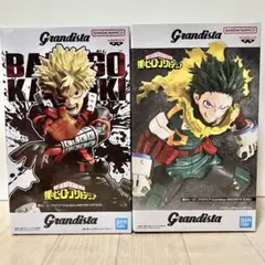 僕のヒーローアカデミア　Grandista フィギュア 爆轟　緑谷　計2点セット
