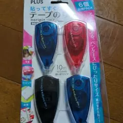 PLUS テープのり noripia 4個セット 10m 6mmのサムネイル
