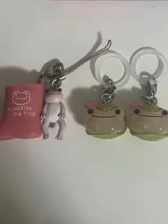かえるのピクルス キーホルダーセット