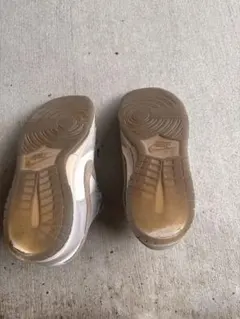 NIKE スニーカー グレー×ベージュ ローカット