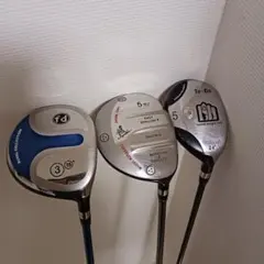 地クラブ系ゴルフクラブ　断捨離3本セット