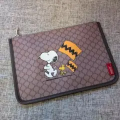 スヌーピー薄型バッグ