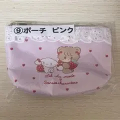 Lil ala mode mikko サンリオ くじ ⑨ ポーチ ピンク