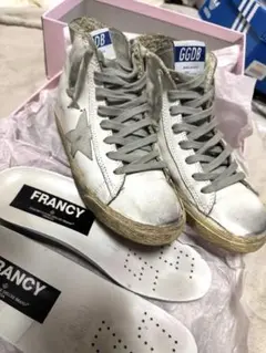 GOLDEN GOOSE FRANCY 35 レア　ハイカット ゴールデングースのサムネイル