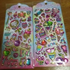 マジカルトゥインクルステッカー２枚セット②